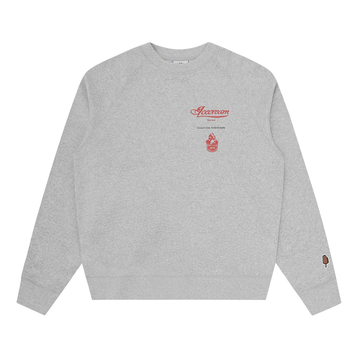 Parlor Crewneck - Heather Grey
