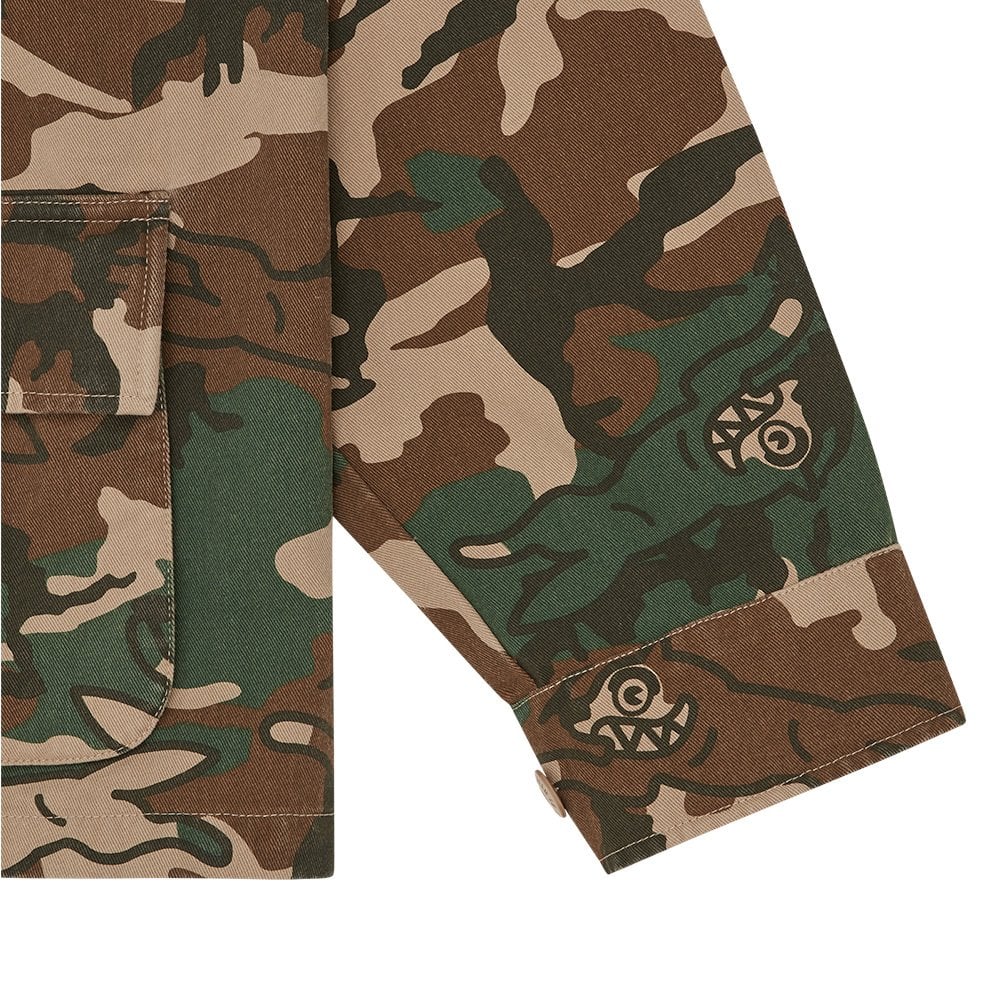 Running Dog Camo Jungle Fatigue Field Jacket - Image 4