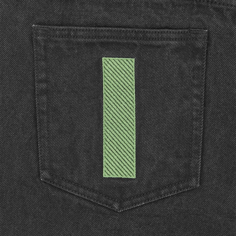 Running Dog Denim Pant - Black Denim - Image 5
