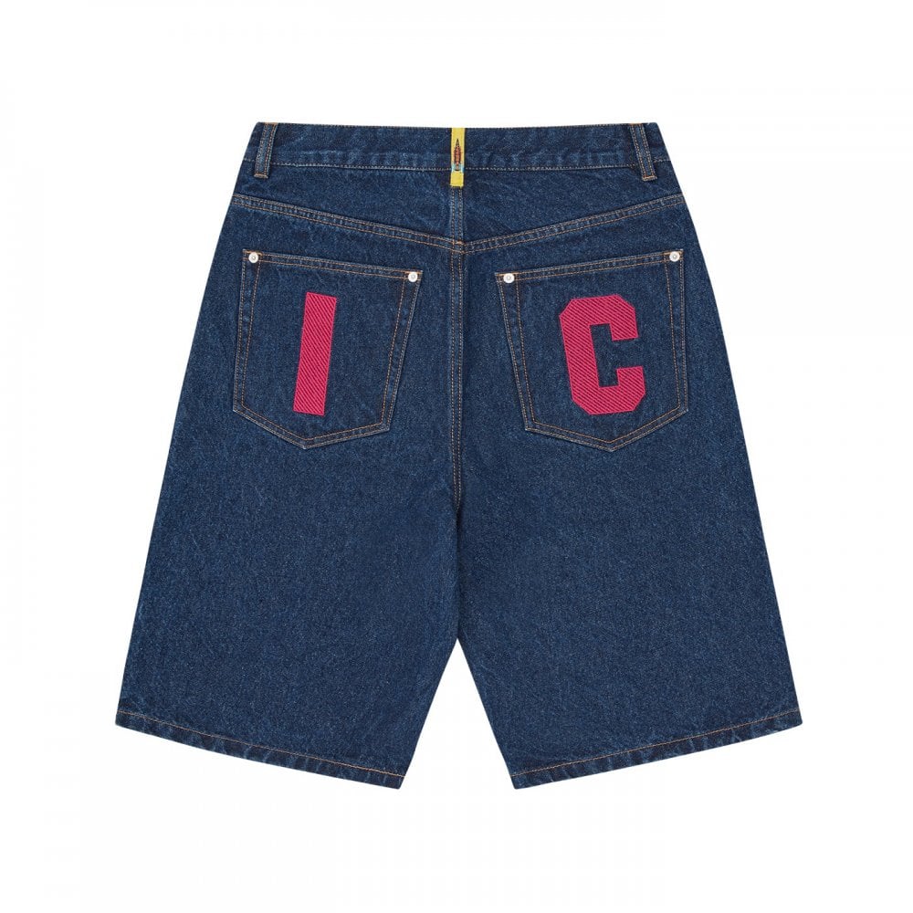 Running Dog Denim Shorts - Indigo - Image 2
