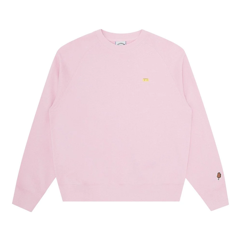Sticker Crewneck - Pink