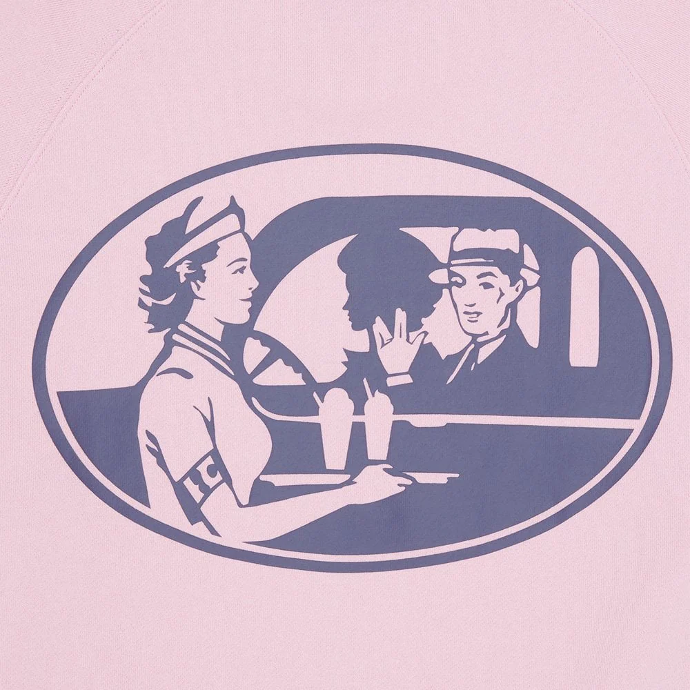 Sticker Crewneck - Pink - Image 5