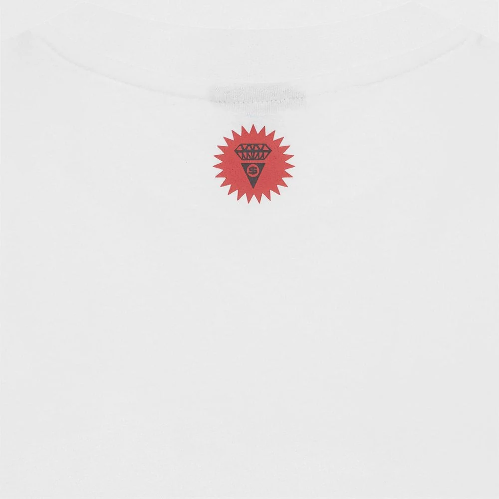 Sticker T-shirt - White - Image 4