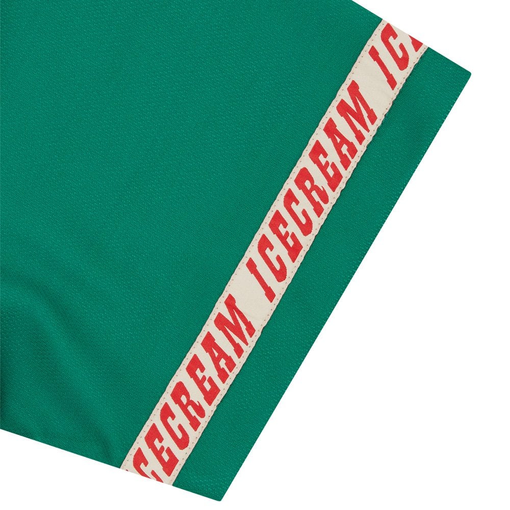 Striped Football Shirt - Green - Image 4