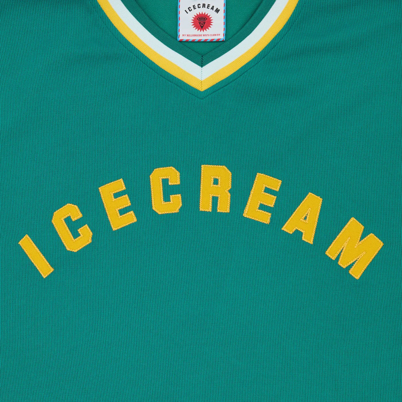 V-Neck Sports Jersey - Teal - Image 3