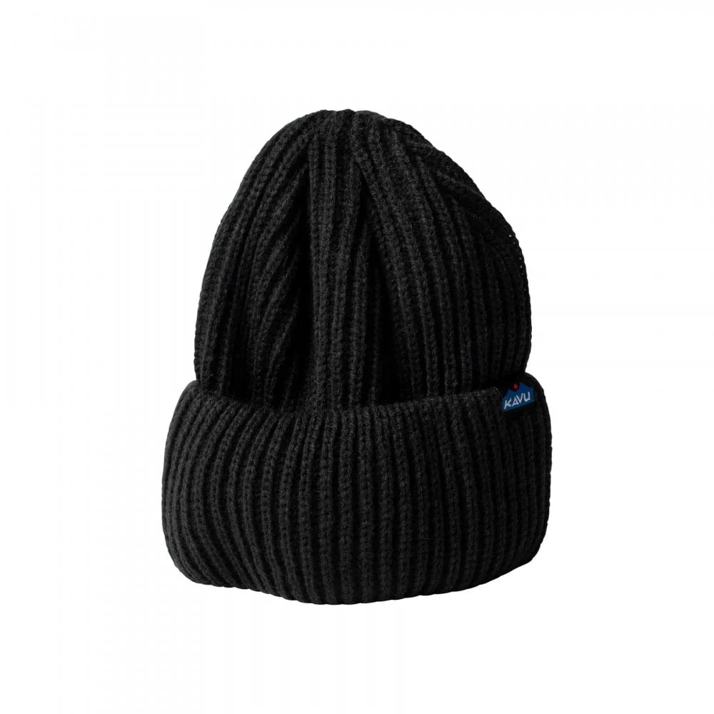 Trawler Beanie - Black - Image 2