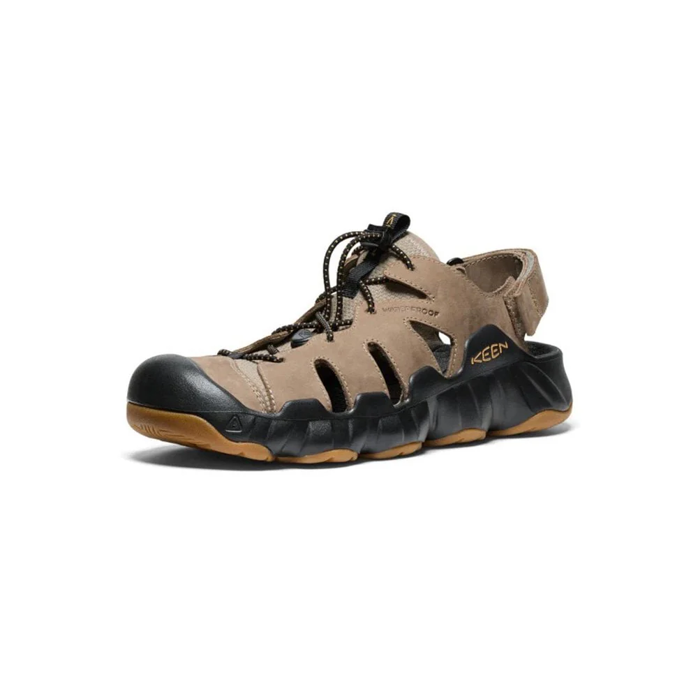 Men's Hyperport Fisherman Leather Sandal - Brindle / Oak Buff - Image 3