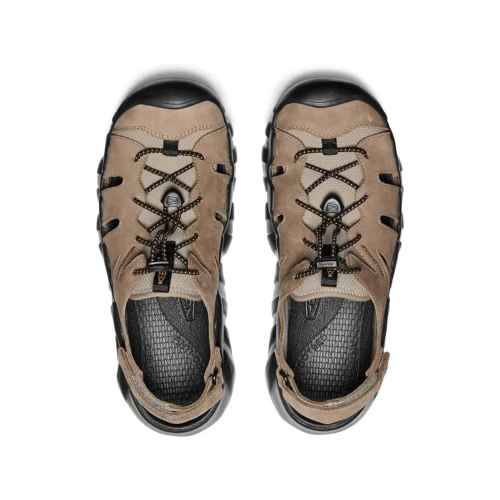 Men's Hyperport Fisherman Leather Sandal - Brindle / Oak Buff - Image 4