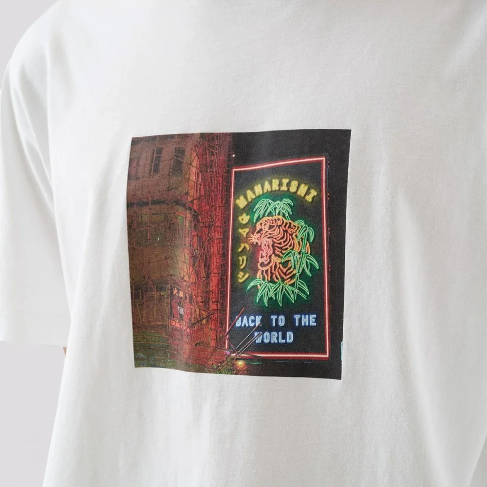 1281 Neon Tiger T-shirt - White - Image 5