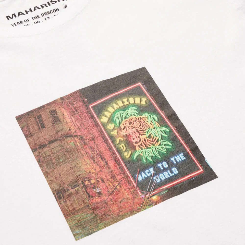 1281 Neon Tiger T-shirt - White - Image 6