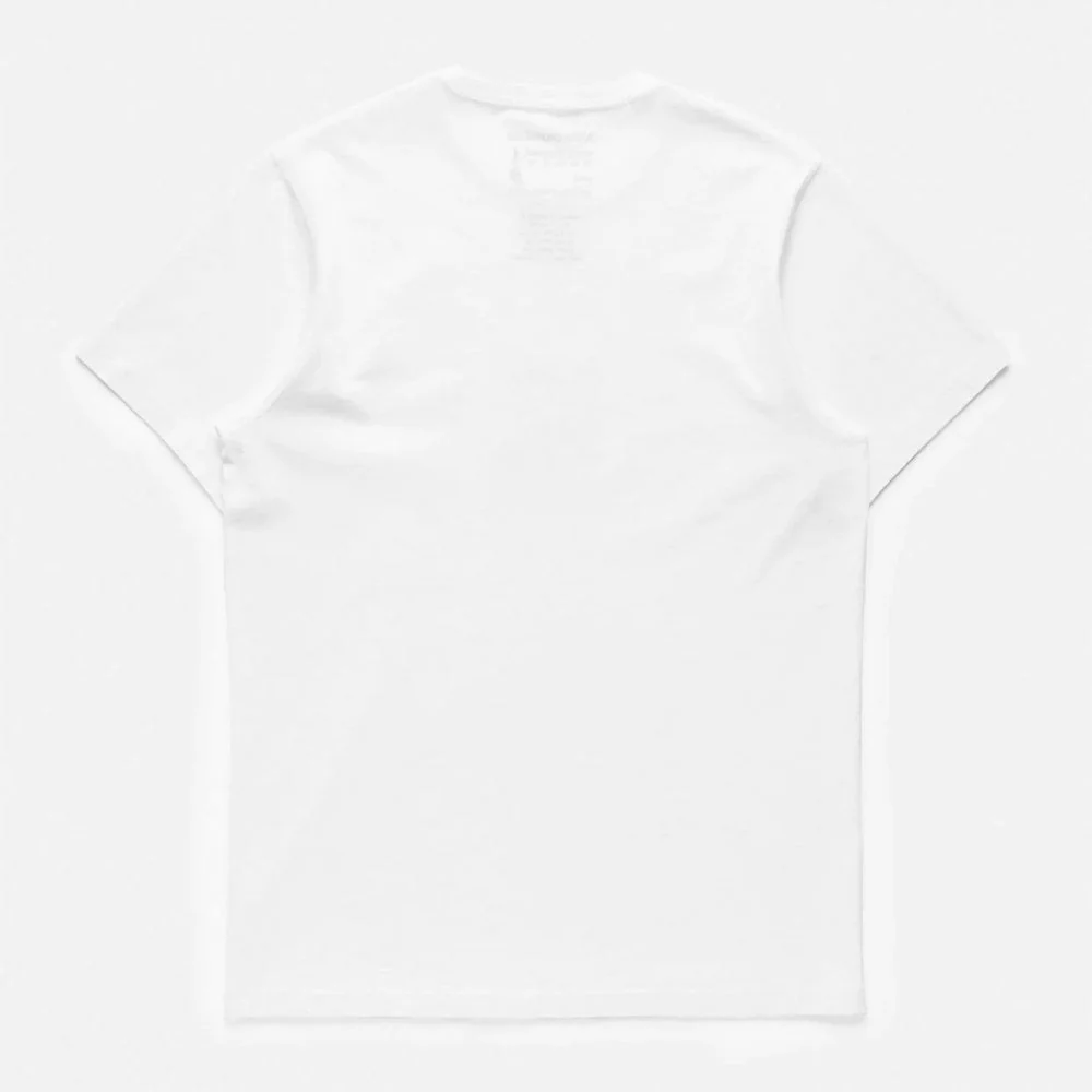 1305 Double Tigers Miltype T-shirt - White - Image 2