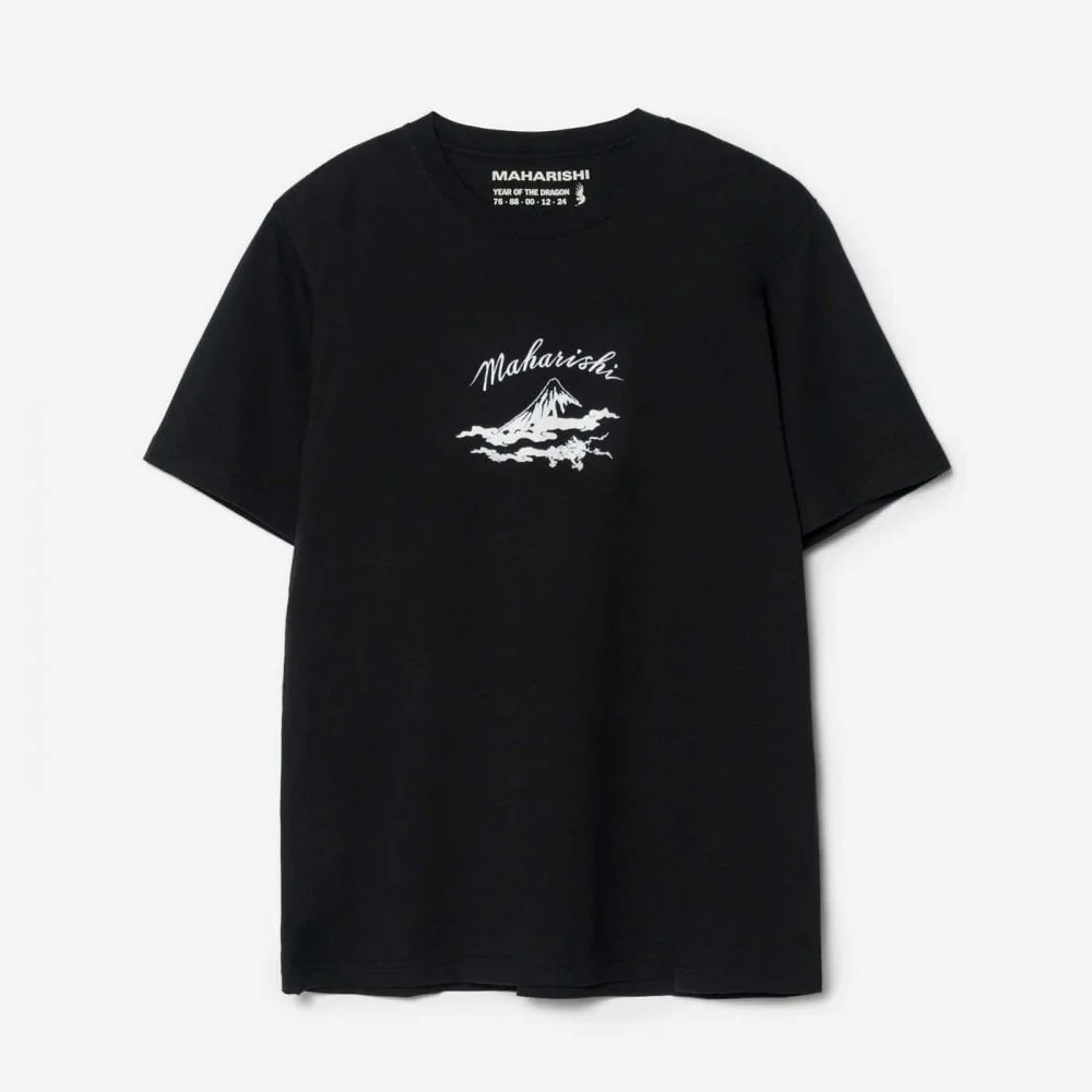 1379 Mount Fuji T-shirt - Black
