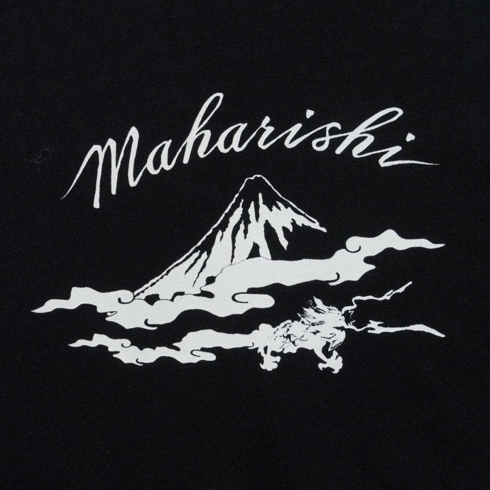 1379 Mount Fuji T-shirt - Black - Image 3