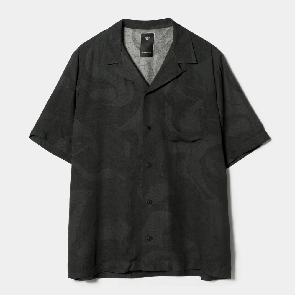 1480 Snakeskin Summer Shirt - Subdued Night