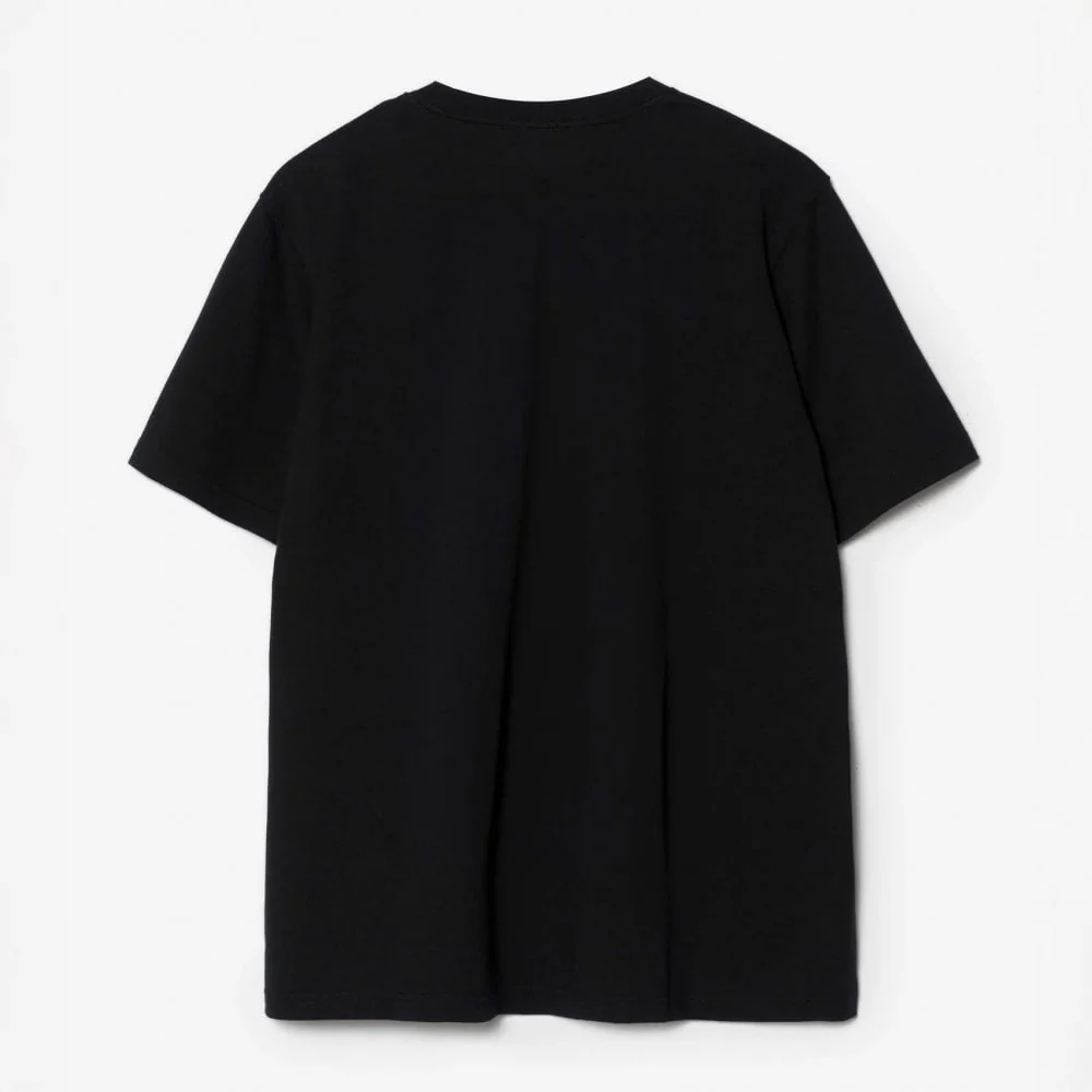1493 Black Crow White Heron T-shirt - Image 6
