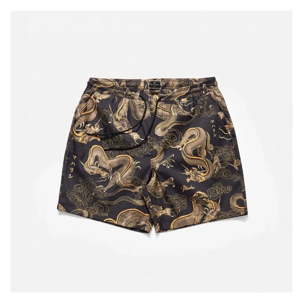 1549 Dragon Swim Shorts - Black