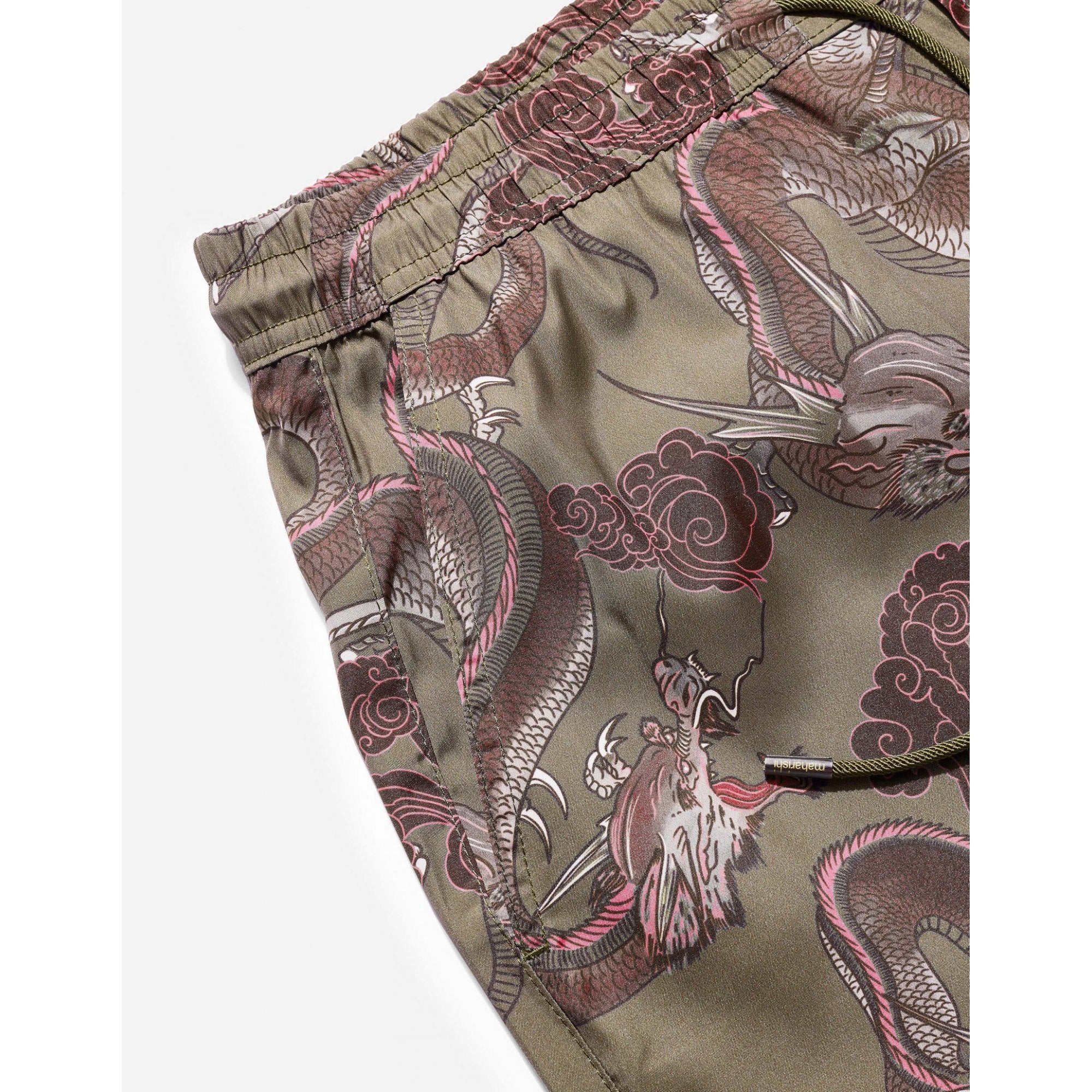 1549 Dragon Swim Shorts - Olive - Image 3