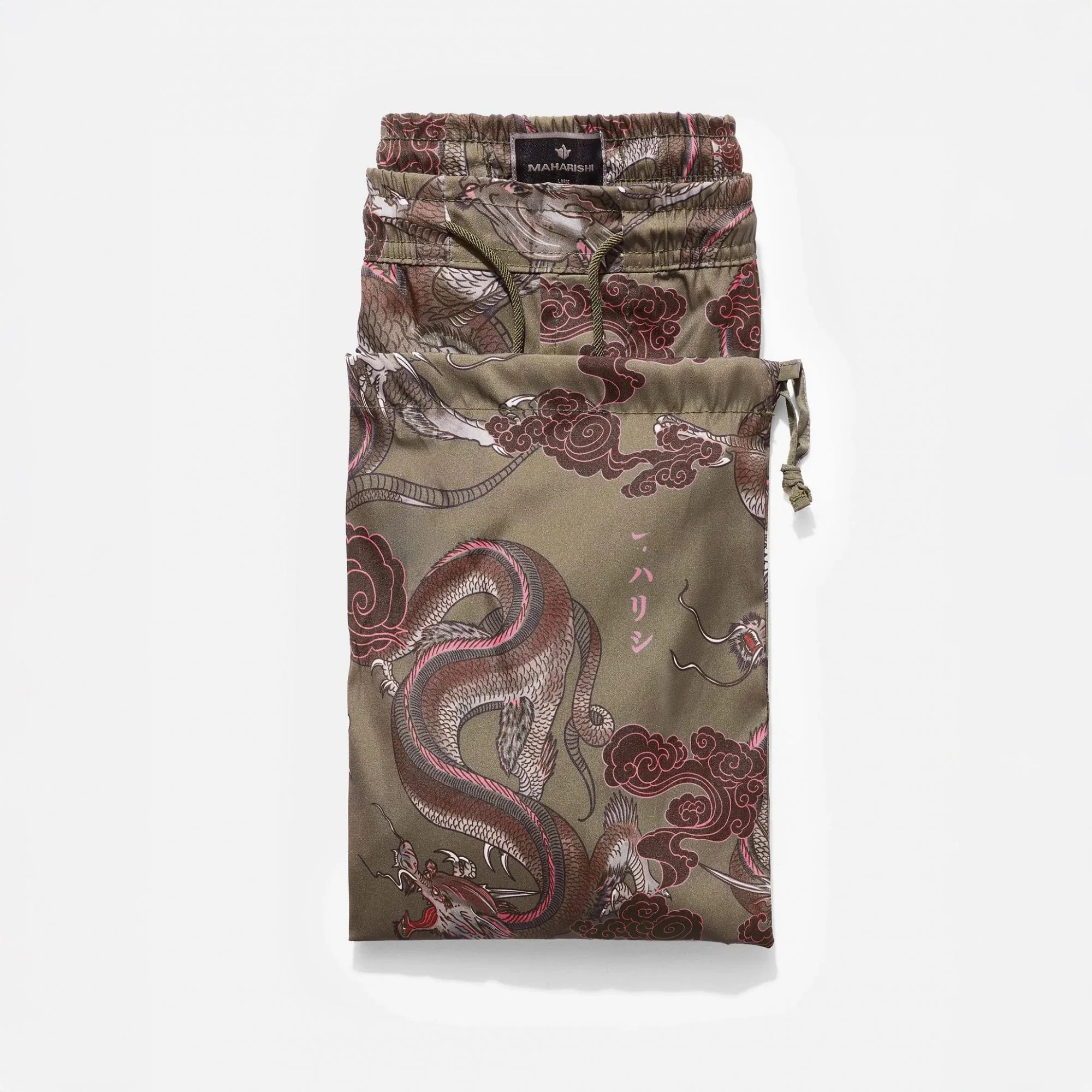 1549 Dragon Swim Shorts - Olive - Image 5