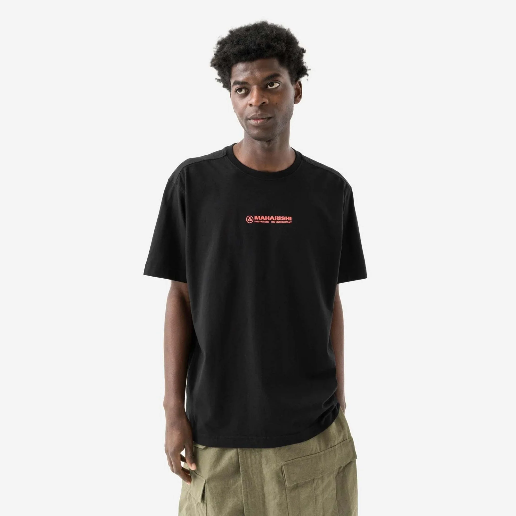 2201 Sno Panters Snowboard T-shirt - Black - Image 3