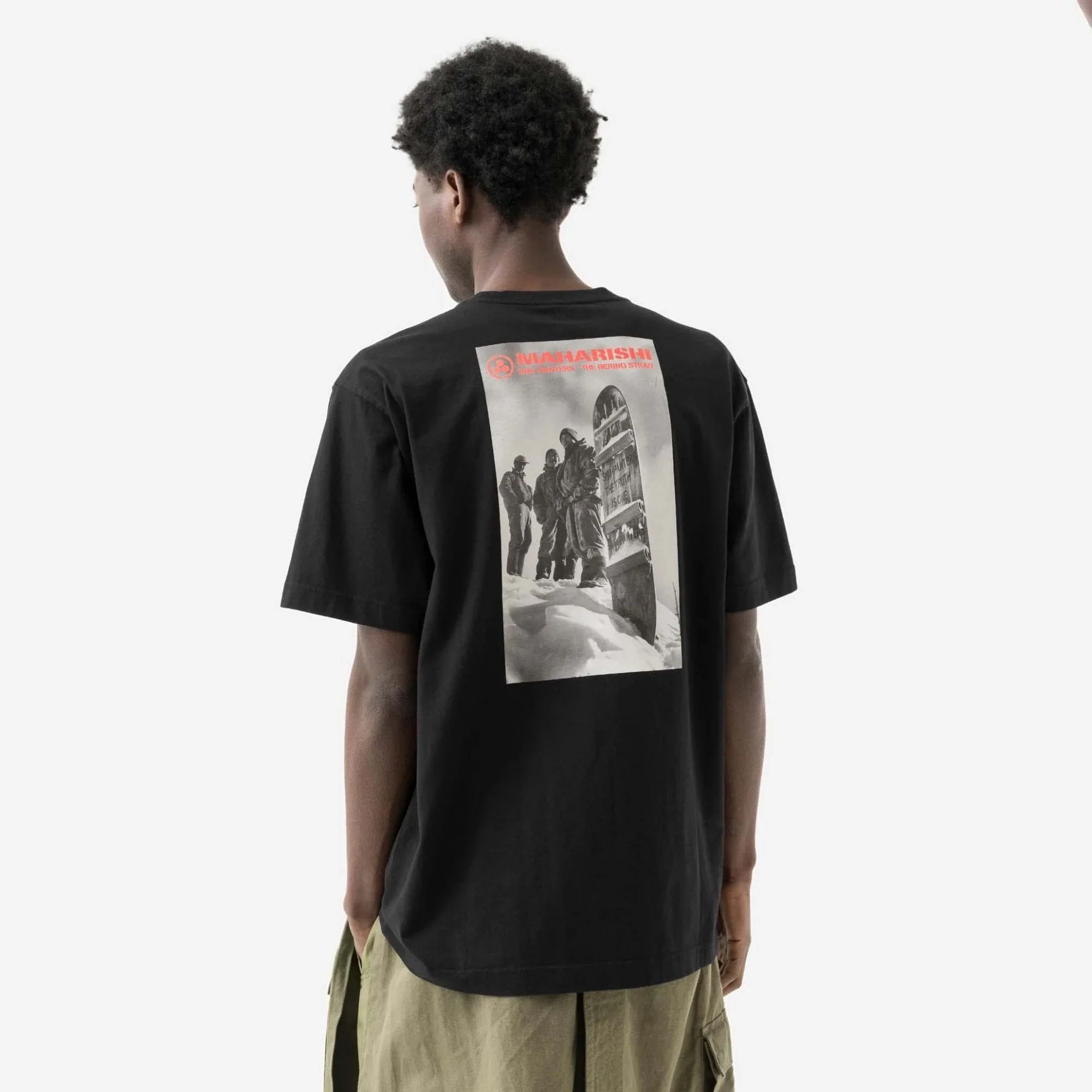 2201 Sno Panters Snowboard T-shirt - Black - Image 5