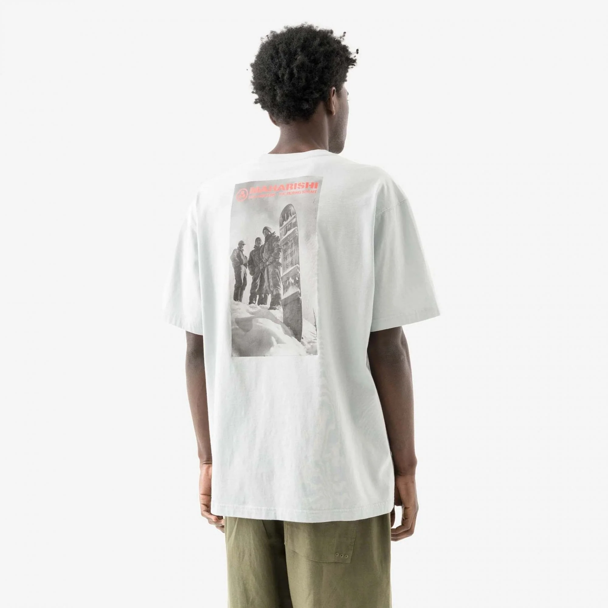 2201 Sno Panters Snowboard T-shirt - Ice Blue - Image 5