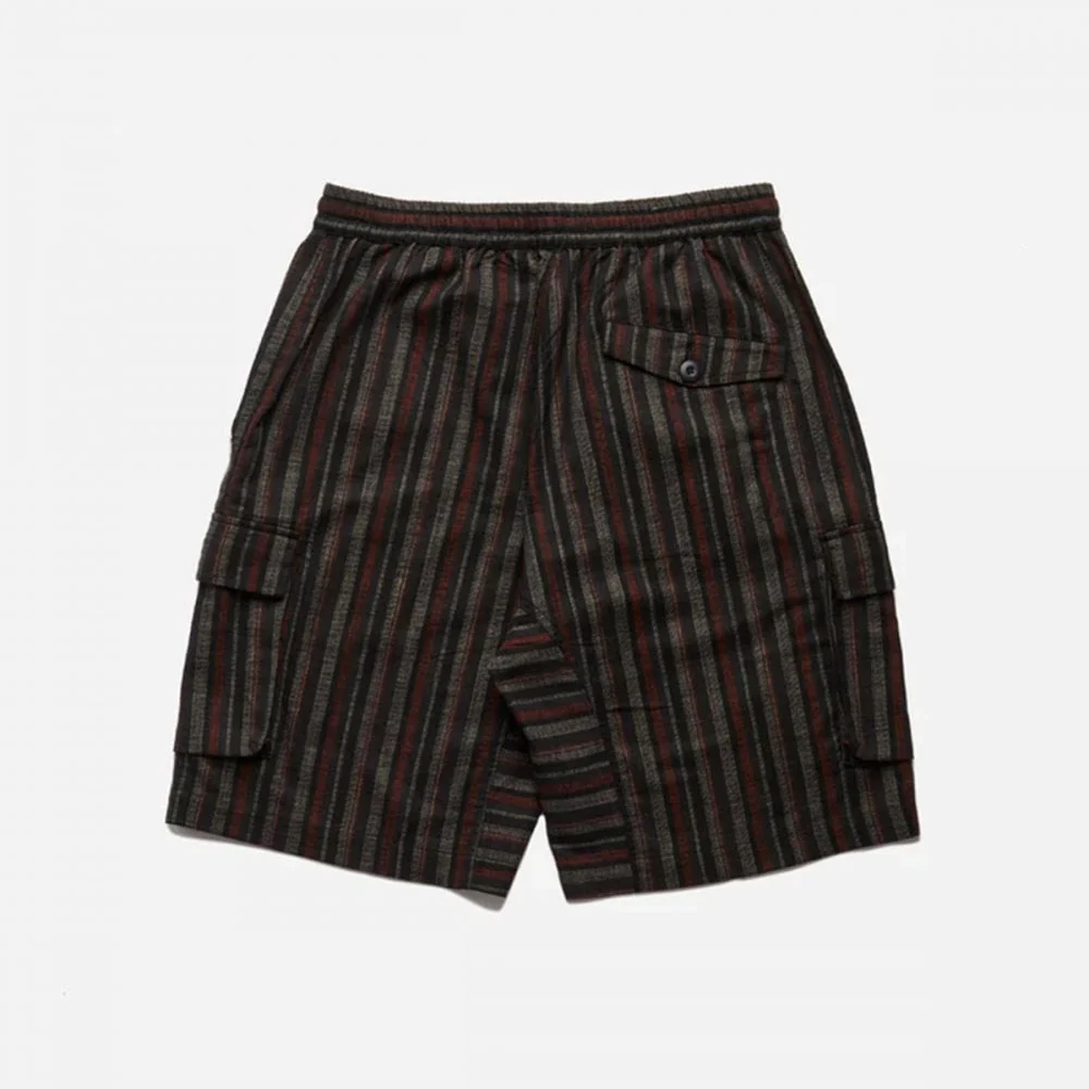 5117 Wagara Low Cargo Track Shorts - Black - Image 2