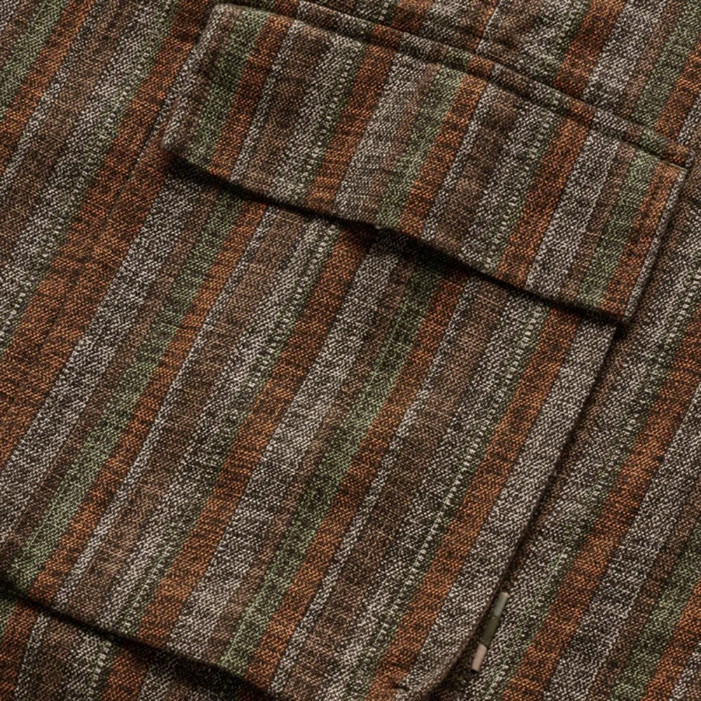 5117 Wagara Low Cargo Track Shorts - Olive - Image 8