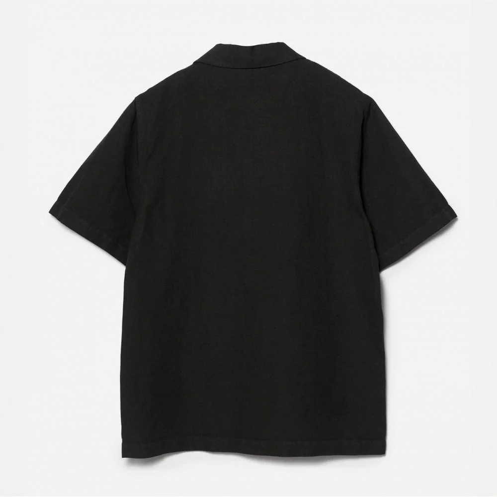 5211 Hemp Camp Collar Shirt - Black - Image 2