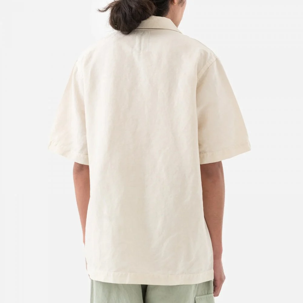 5211 Hemp Camp Collar Shirt - Ecru - Image 4