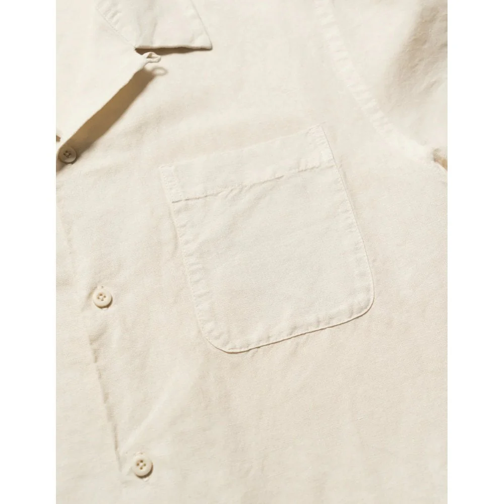5211 Hemp Camp Collar Shirt - Ecru - Image 7