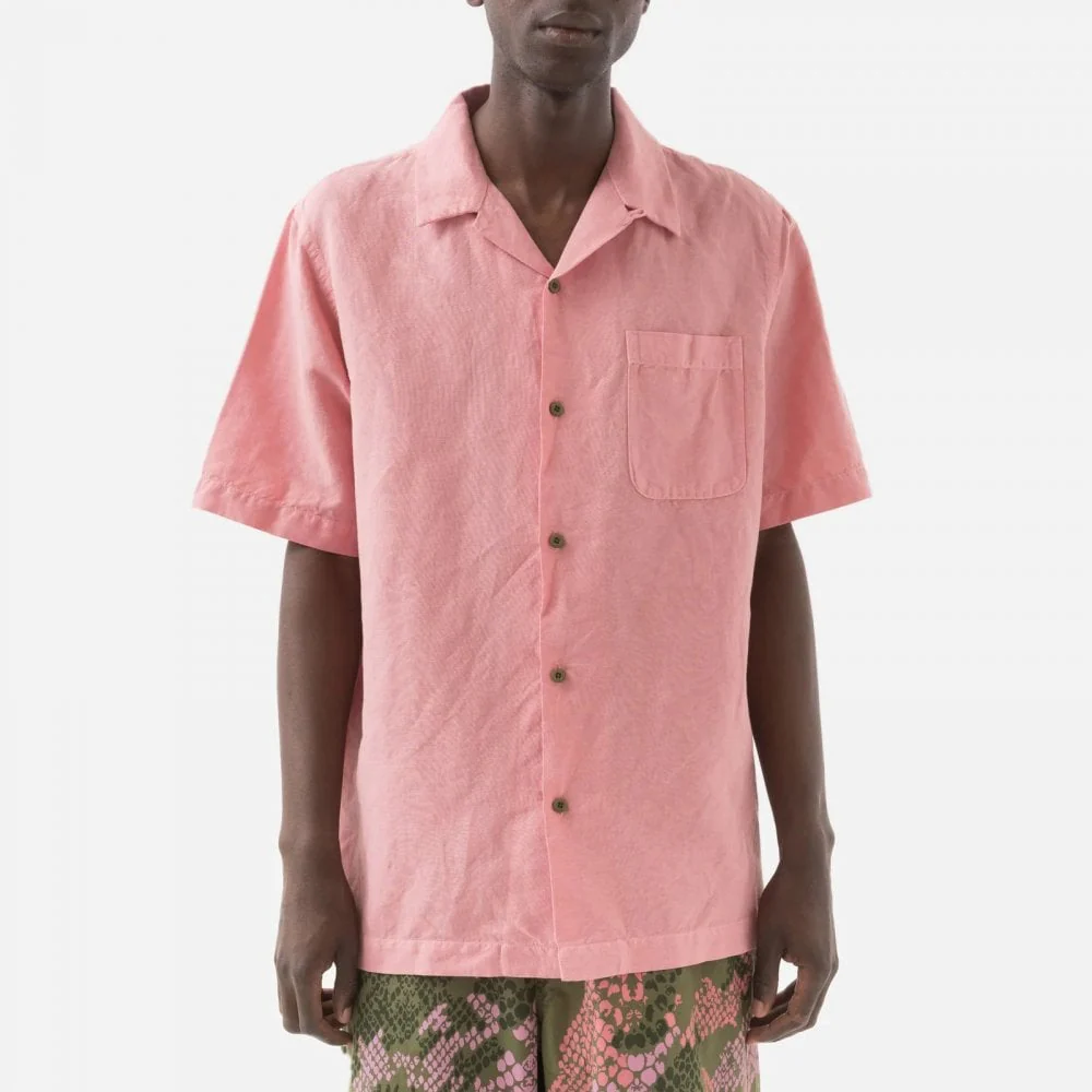 5211 Hemp Camp Collar Shirt - Pink - Image 3