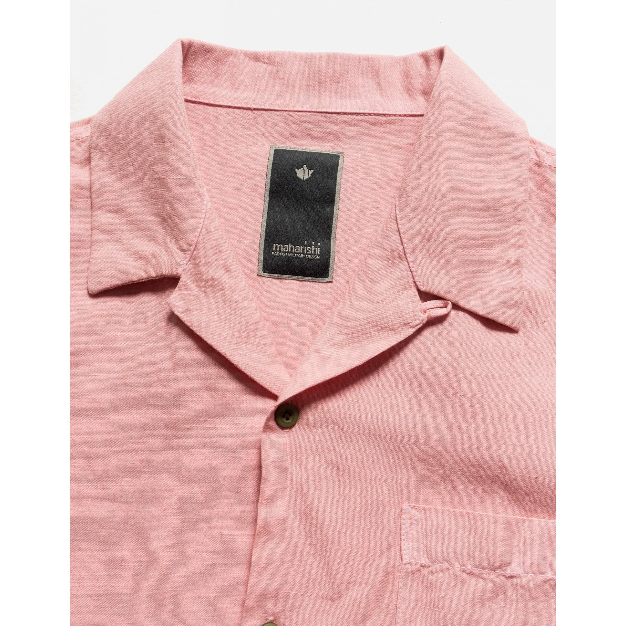5211 Hemp Camp Collar Shirt - Pink - Image 5