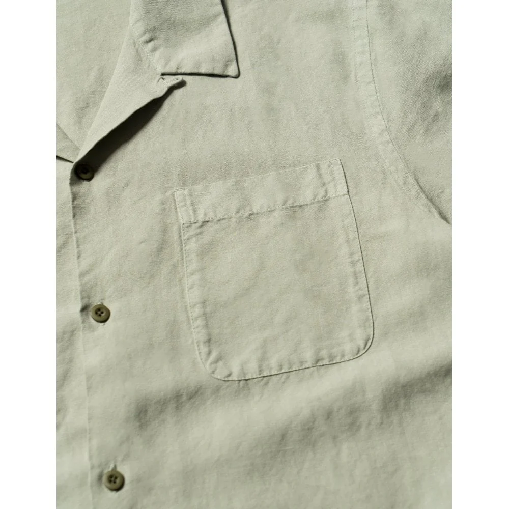 5211 Hemp Camp Collar Shirt - Sage - Image 8
