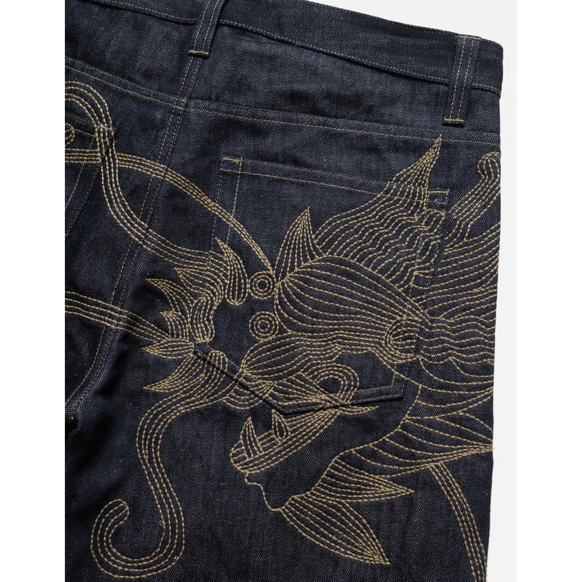 6060 Dragon Hemp Denim Jeans - Image 10