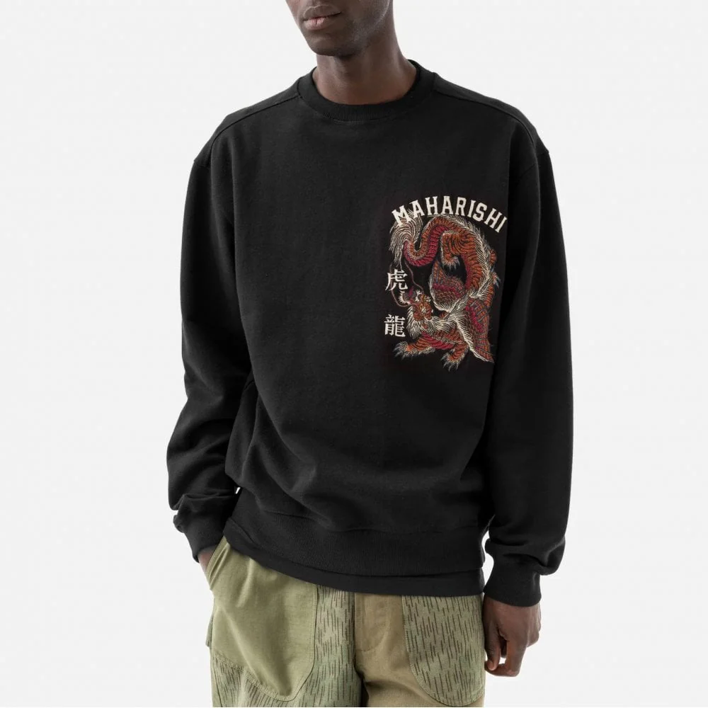 6097 Tiger Dragon Tour Crew Sweat - Image 2