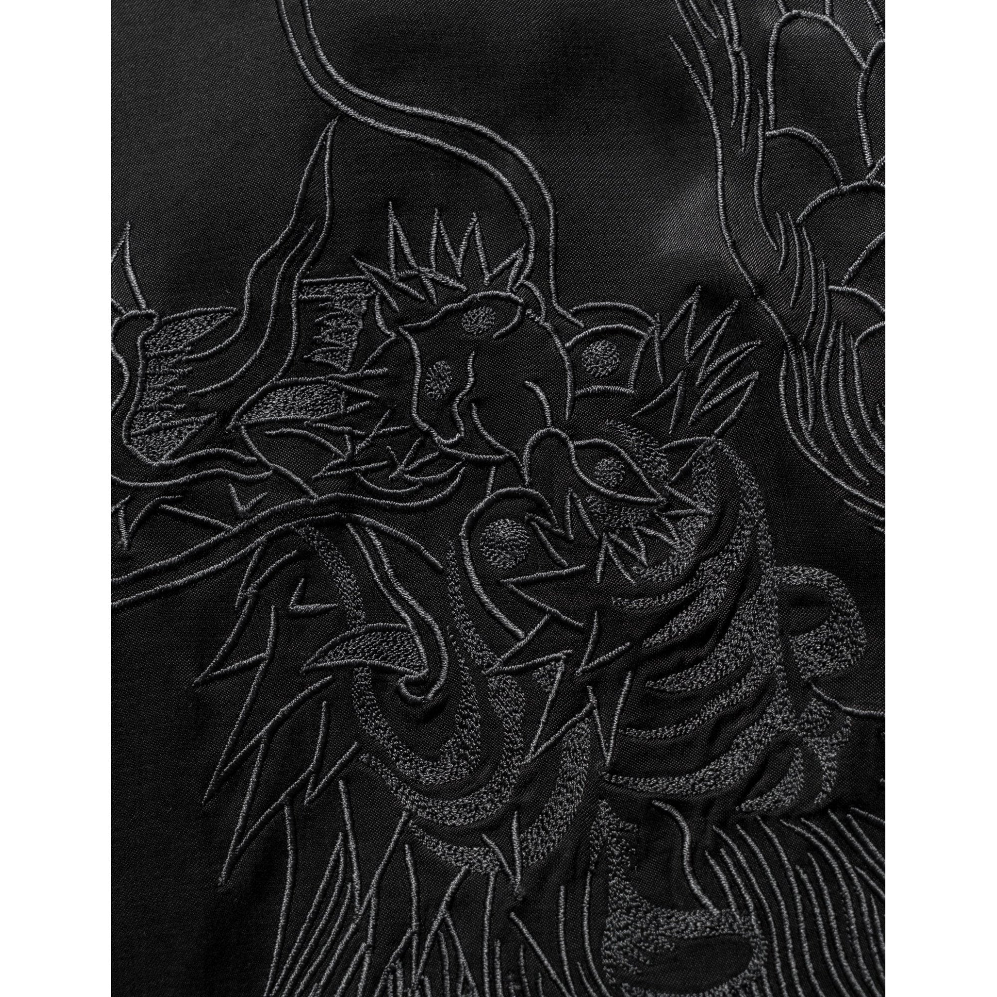 6098 Tiger Dragon Camp Collar Shirt - Image 12