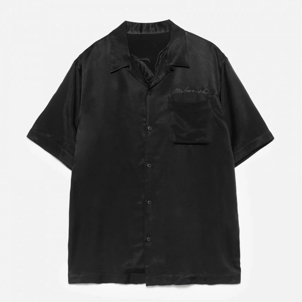 6098 Tiger Dragon Camp Collar Shirt - Image 2