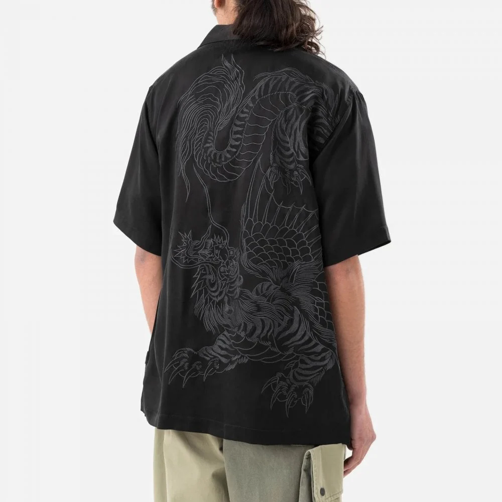 6098 Tiger Dragon Camp Collar Shirt - Image 3