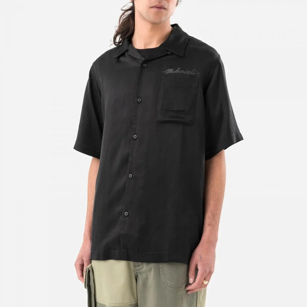6098 Tiger Dragon Camp Collar Shirt - Image 4
