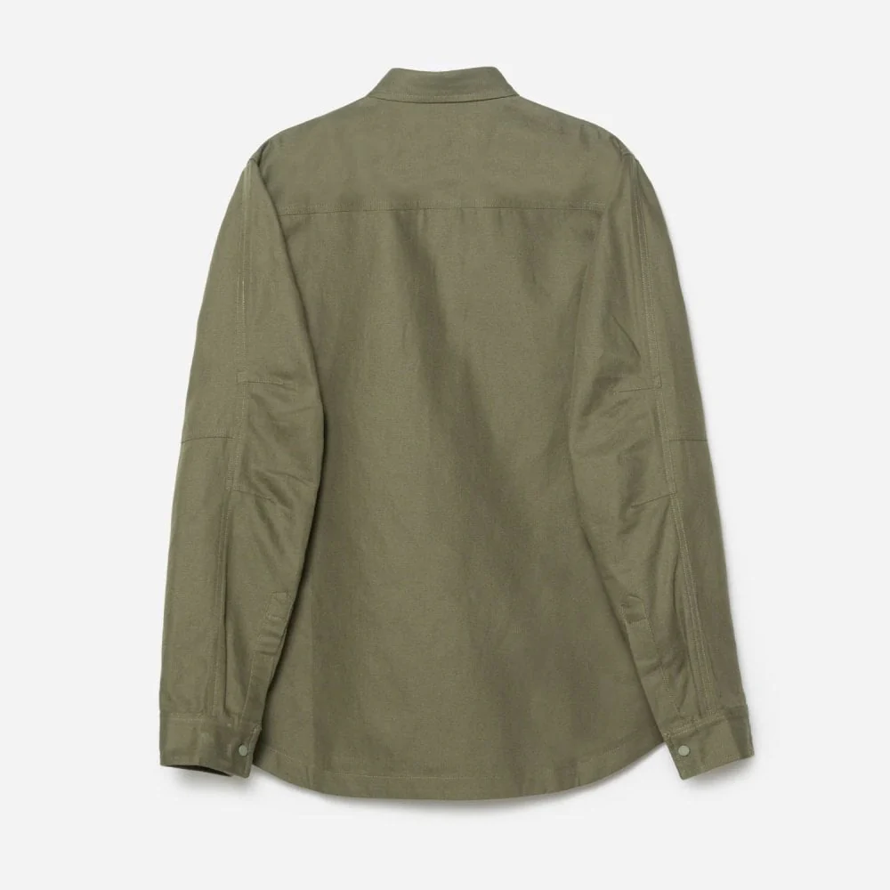 7028 Miltype Organic Custom Shirt - Olive - Image 2