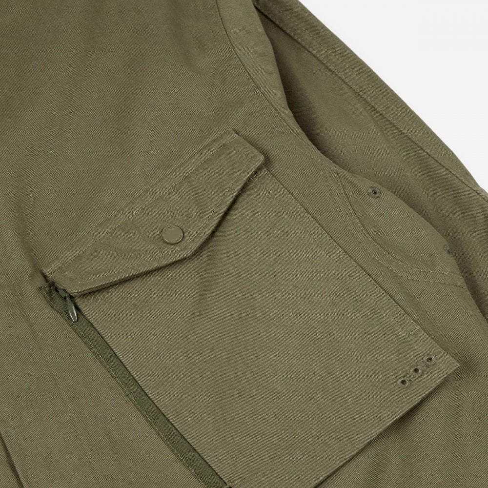 7028 Miltype Organic Custom Shirt - Olive - Image 3