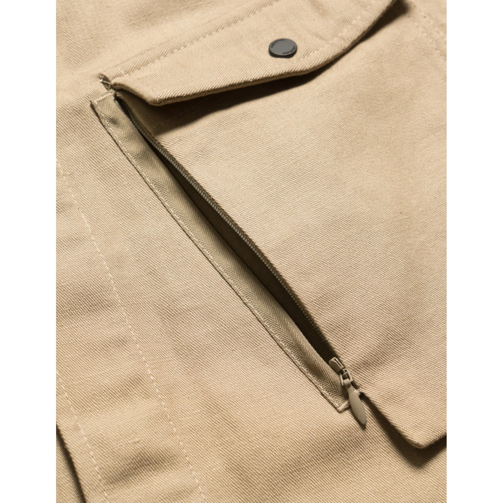7028 Miltype Organic Custom Shirt - Sand - Image 3