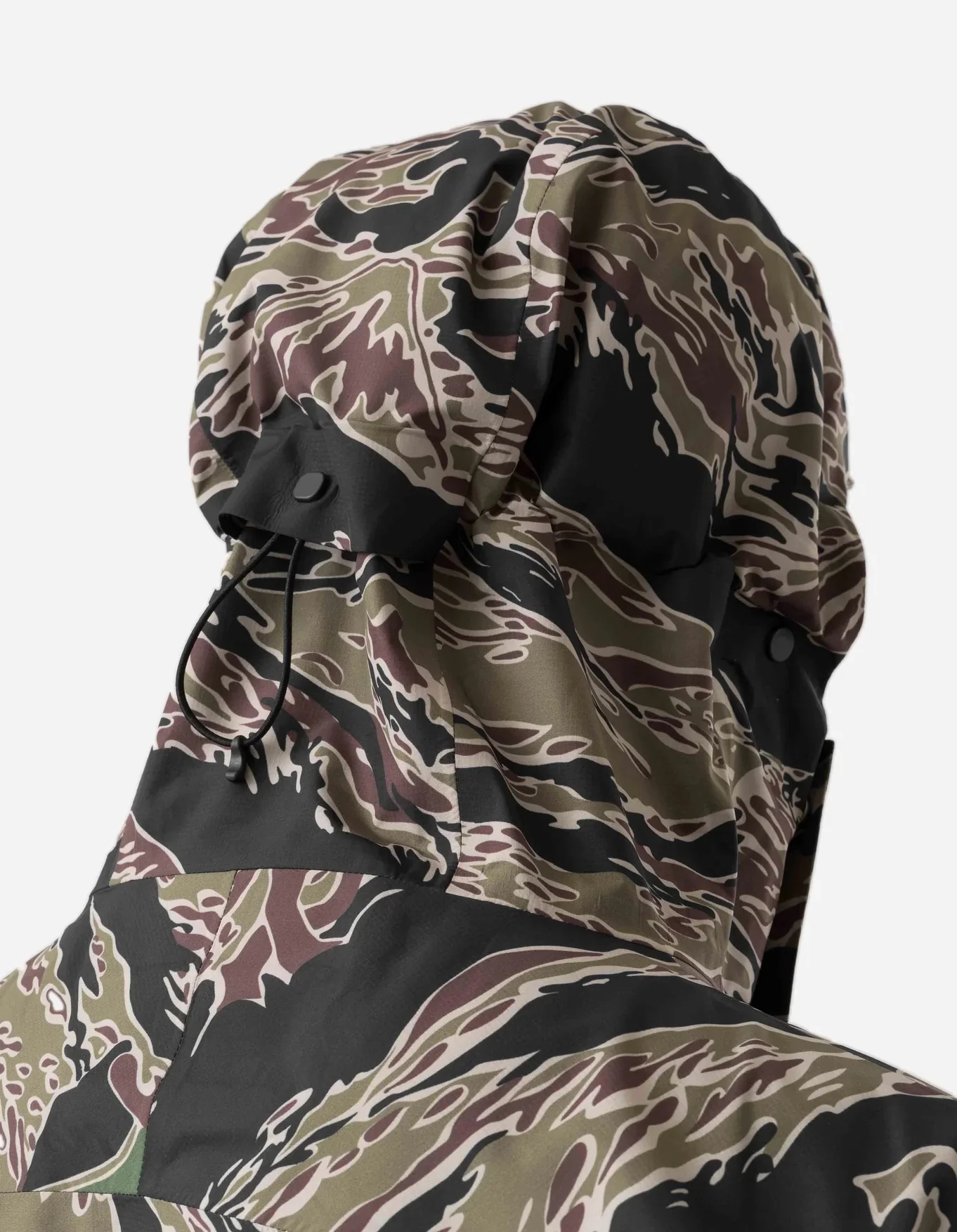 7274 Bonsai Tigerstripe Asym Parka - Woodland - Image 12