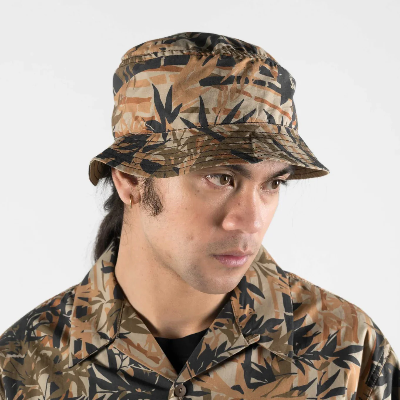 7345 DPM Bamboo Bucket Hat - Woodland - Image 3