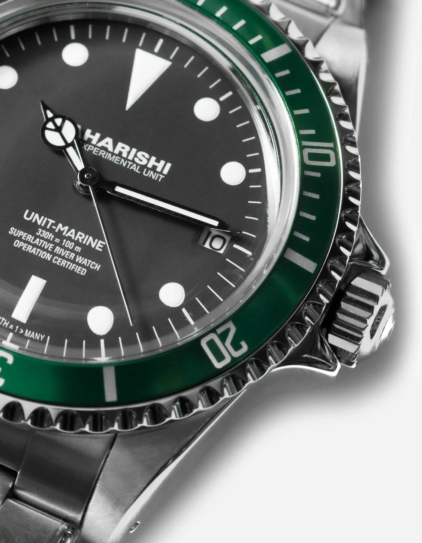 9500 Green Marine Watch - Silver - Image 5