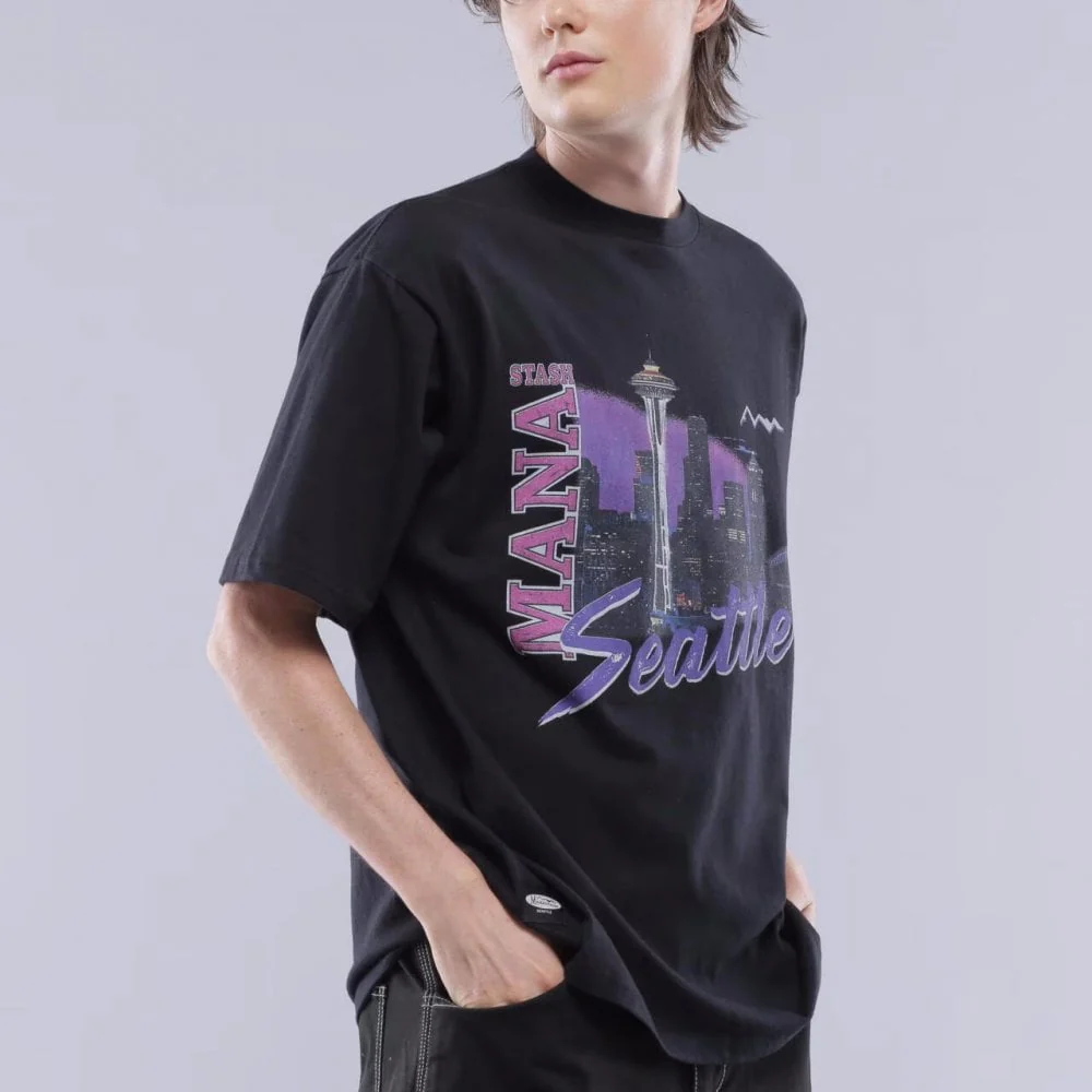 Re:ctn Tee Happy Hour - Black - Image 2
