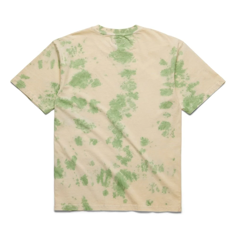 Market Arc Herbal Remedy Tie Dye T-shirt - Green - Image 2