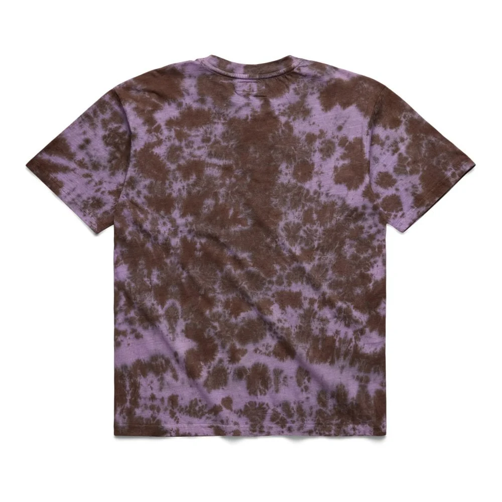 Market Arc Herbal Remedy Tie Dye T-shirt - Purple - Image 2