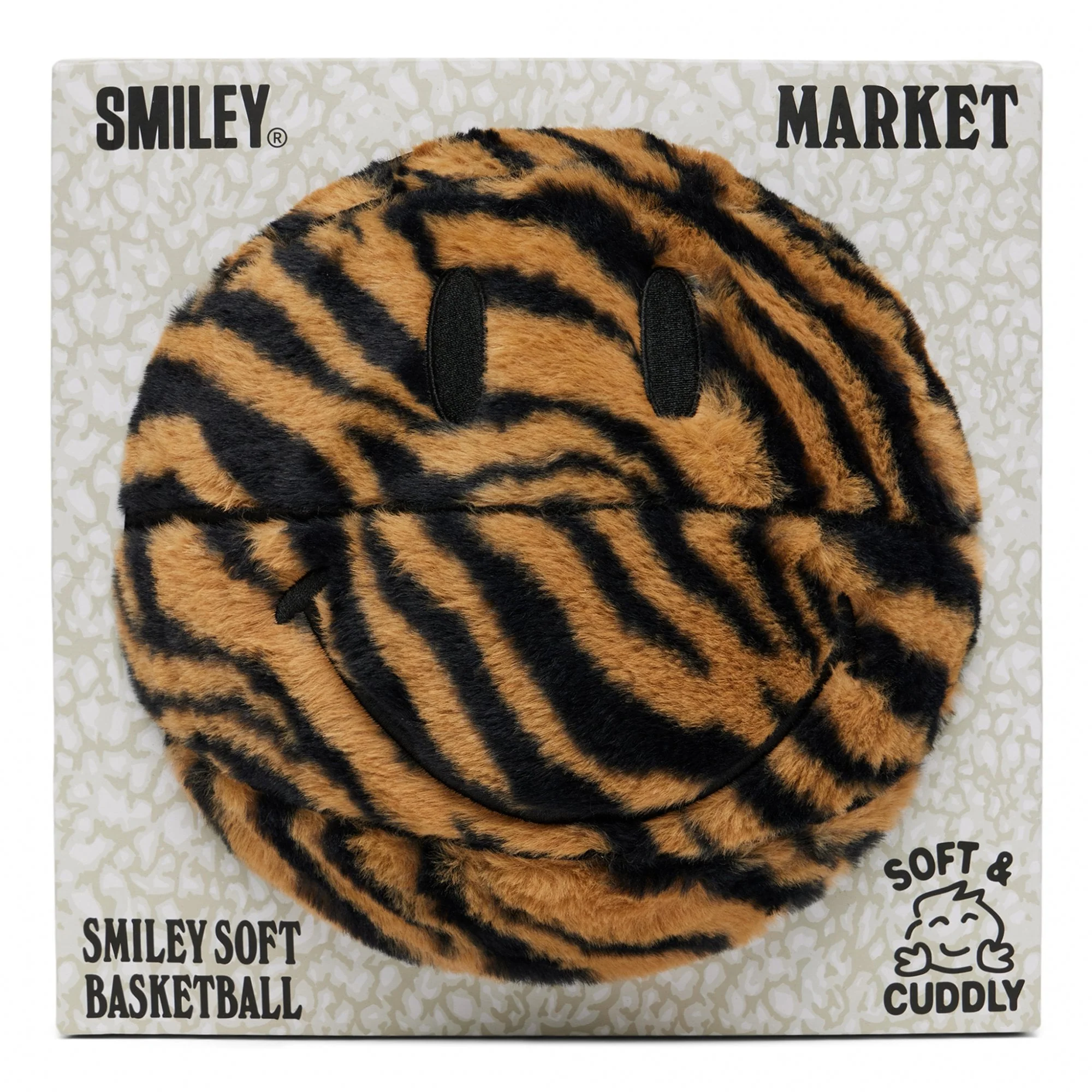 SMILEY® Market Tiger Plush Basketball - Image 2