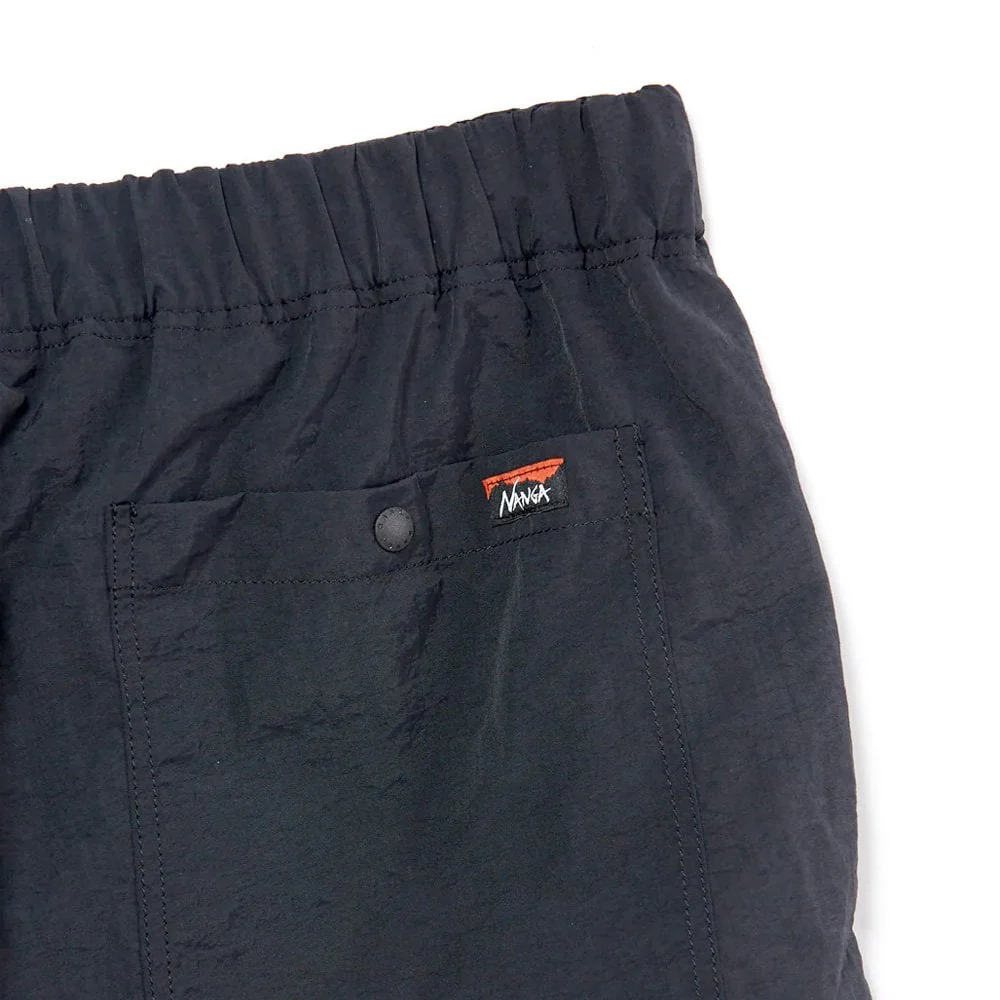 Nylon Tusser Easy Shorts - Black - Image 3